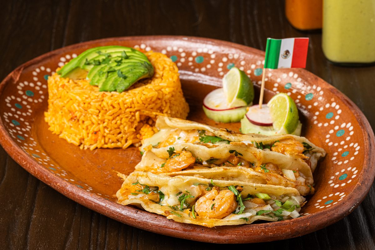 Shrimp tacos camarones Tortas Lokas NJ